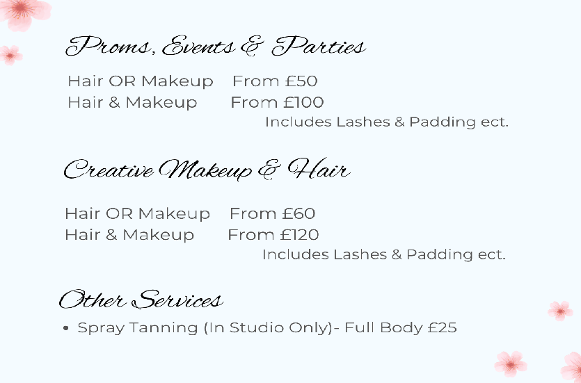 Standard Price List tbb